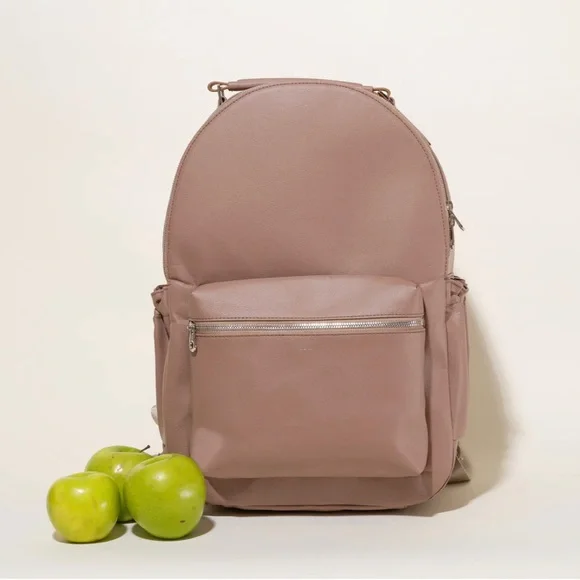 Alrie Vegan Dusty Rose Backpack Gala Vegan Backpack | Dusty Rose main image 3